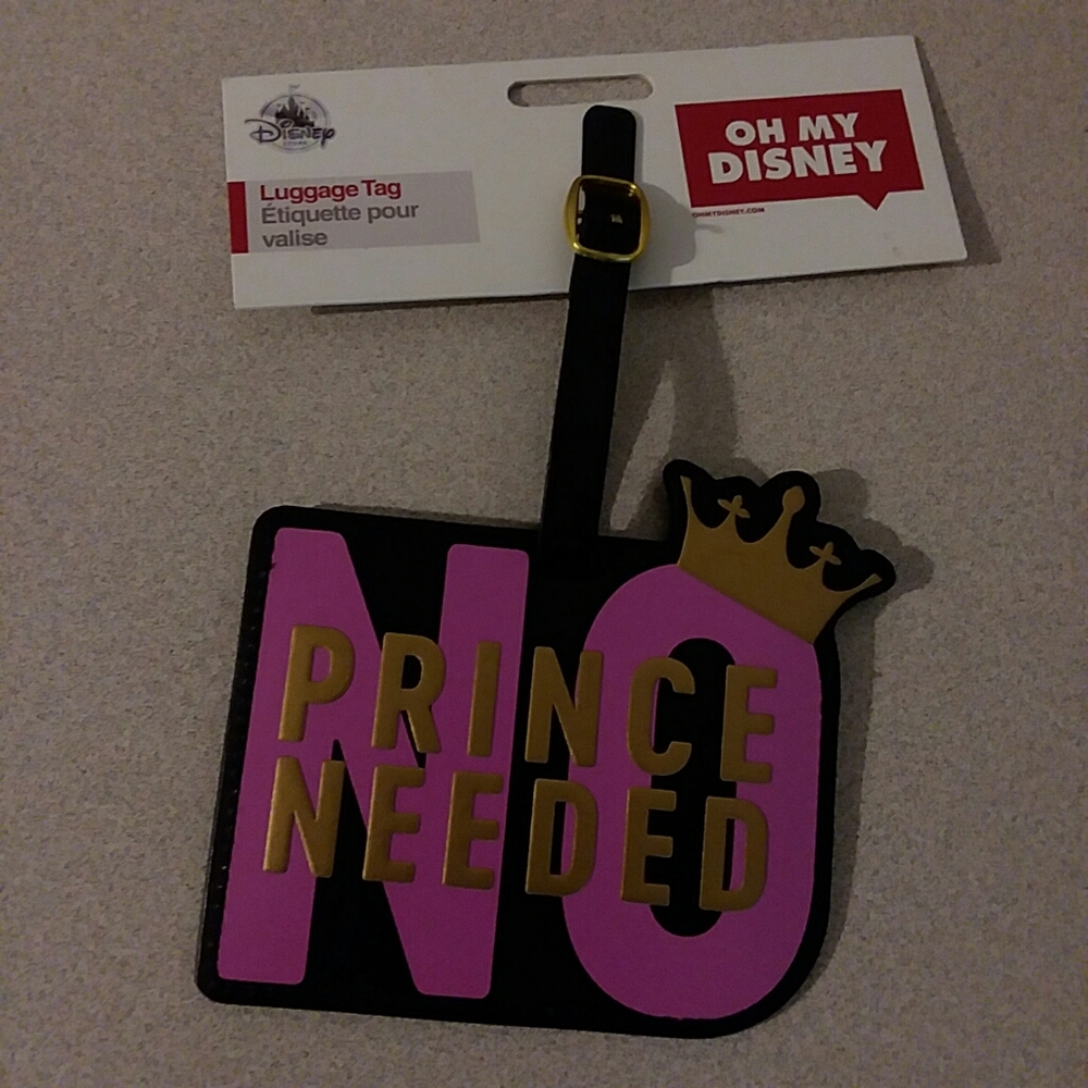 Disney luggage tag